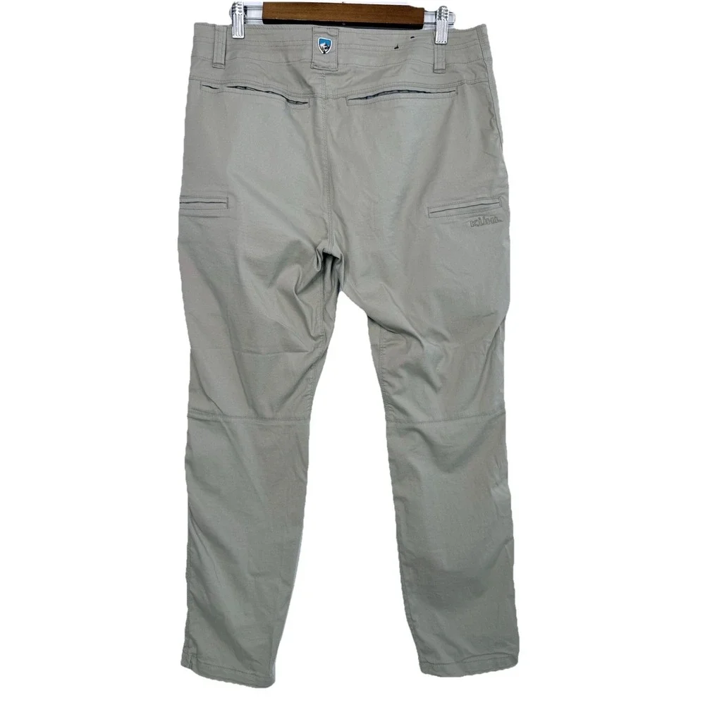 Kuhl Resistor Lite Chino Pants Men's 33x30 (fits 33x28) Khaki Stretch - Picture 3 of 7